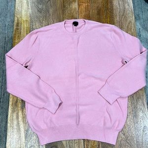 J Crew pink lightweight sweater